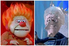 Heat Miser & Snow Miser: The Year Without a Santa Claus - See the song and  get the lyrics! (1974) - Click Americana