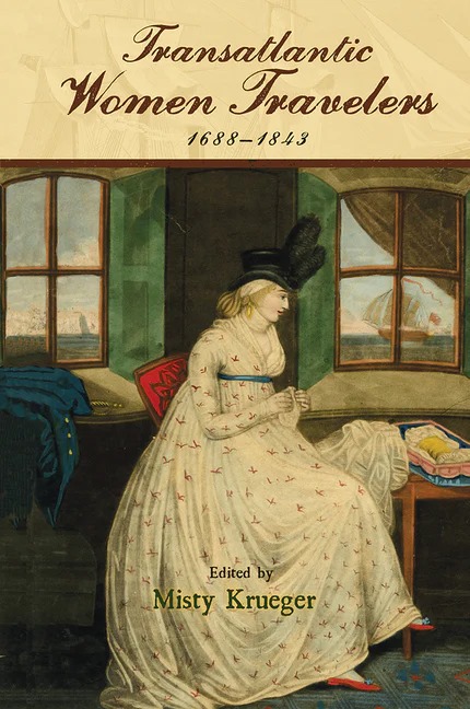 Cover of book featuring woman on a ship